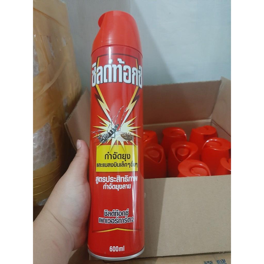 Chai Xịt Đuổi Côn Trùng Shieldtox Thái Lan 600ml An Toàn &amp; Hiệu Quả
