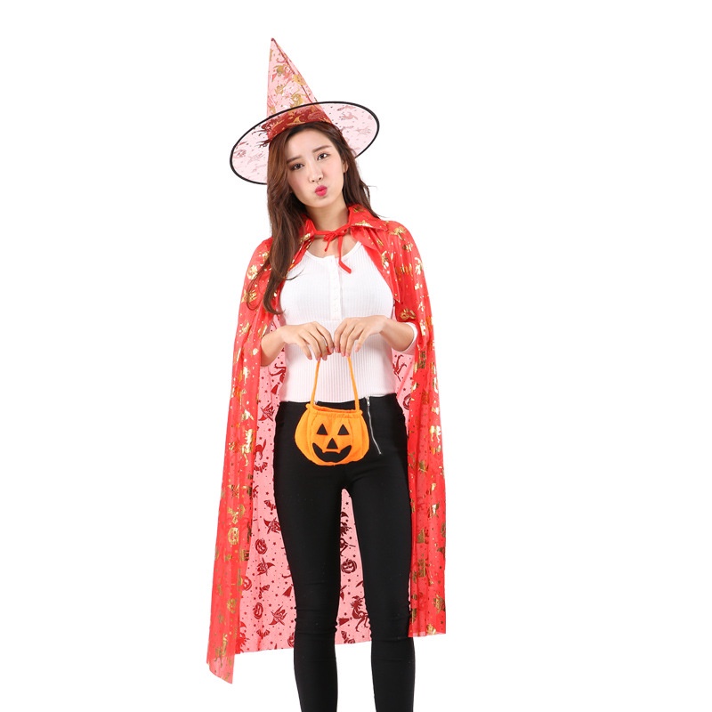 Áo choàng hóa trang phù thủy nhân dịp halloween