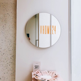 Gương tròn decor tràn viền