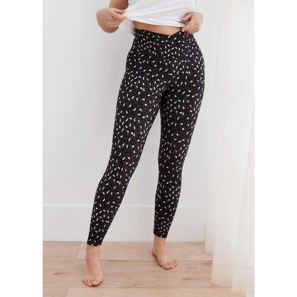 Legging 9 tấc Aerle họa tiết