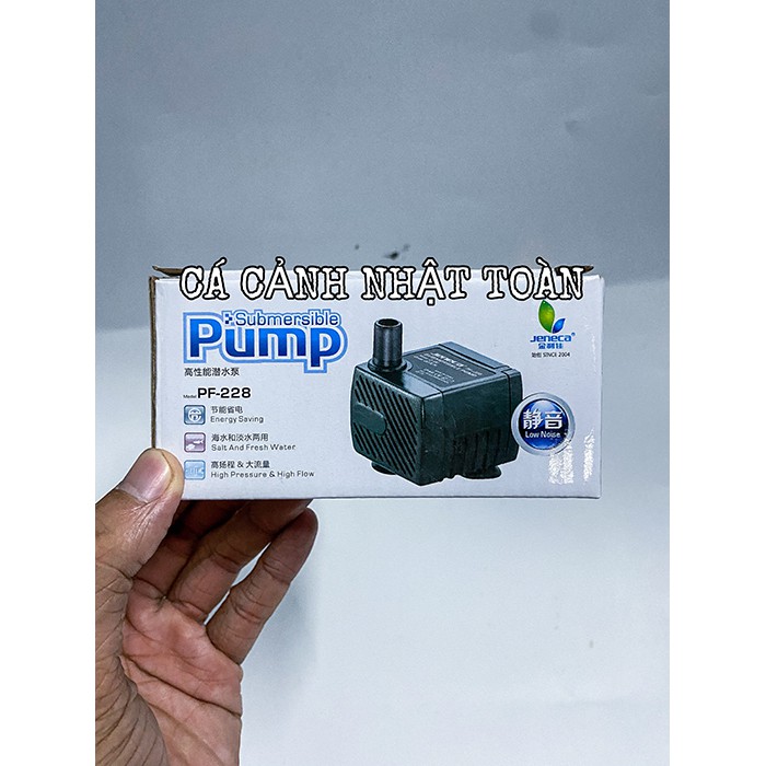 MÁY BƠM CHÌM HỒ CÁ JENECA PF228 4W