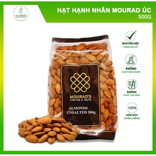 Hạt hạnh nhân tươi Mourad Úc Loại 1 túi 500gr eatclean thực dưỡng ăn chay