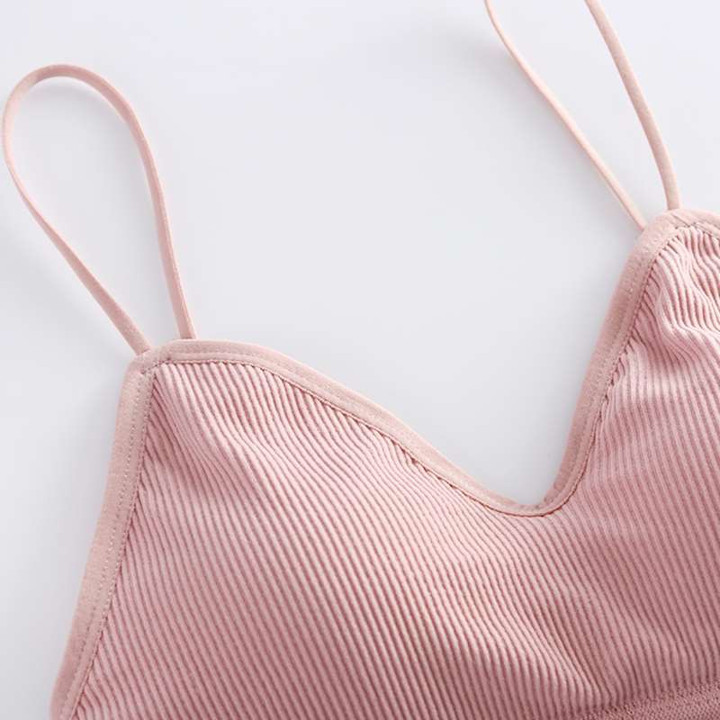 Áo bra 2 dây cotton tăm thoáng mát mã 1217