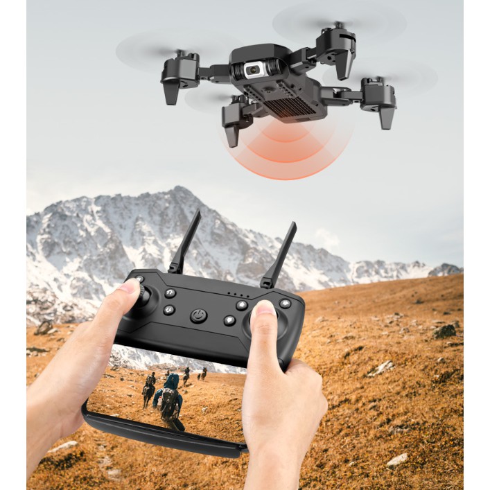 Flycam chất lượng video 4K Mini - Drone 4K Chuyên nghiệp- Tự nhận diện cử chỉ Điều khiển từ xa