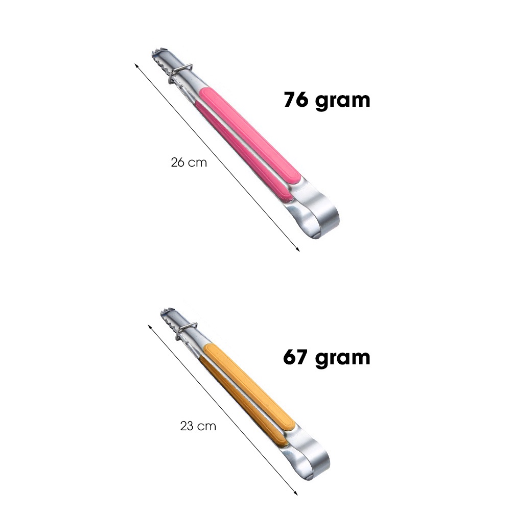 Kẹp gắp thức ăn - Dụng cụ gắp đồ nướng chống nóng tiện lợi - Kẹp lấy đá  (KRC02)