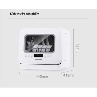[BN123] Máy rửa bát Xiaomi Ocooker (4 bộ bát đĩa) IPX1 - Hàng chính hãng