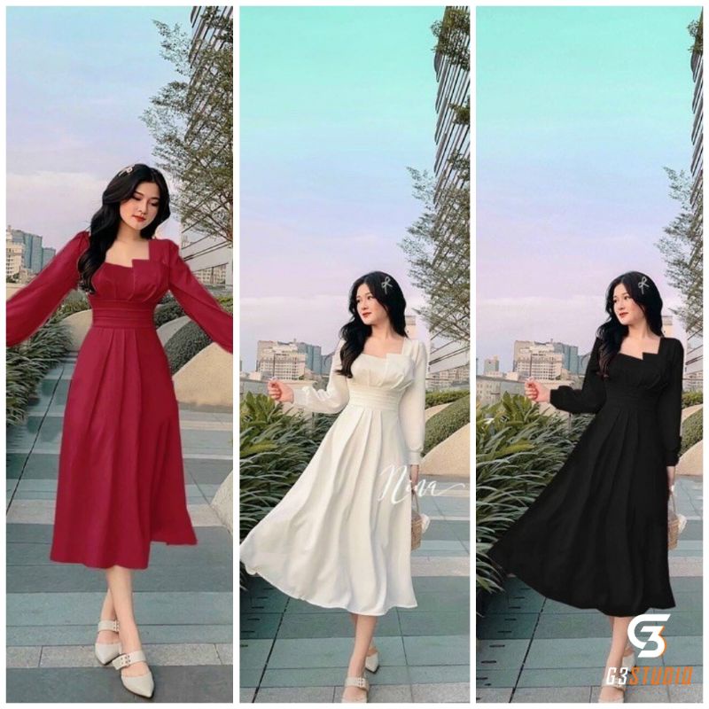 Đầm tiểu thư bigsize 55 đến 90 ký full màu