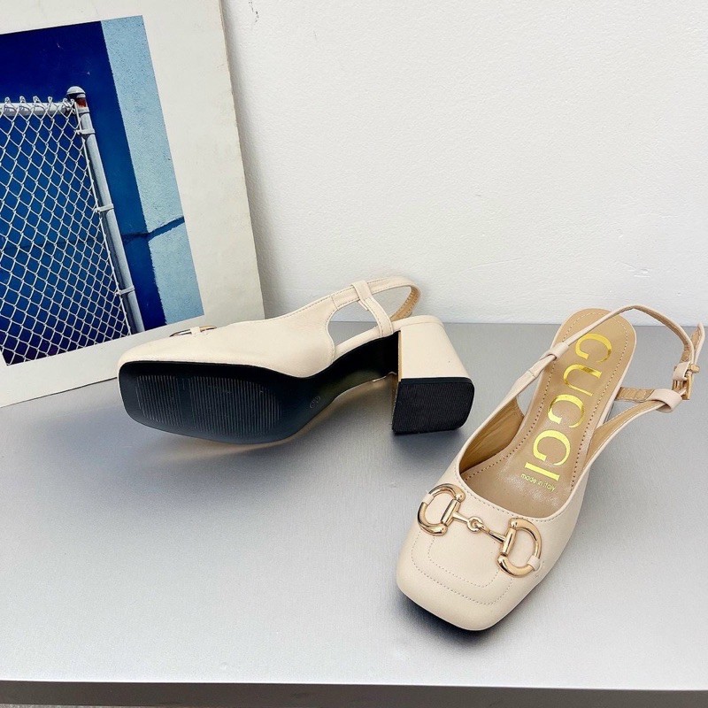 GIÀY BALL G U C C I GÓT VUÔNG 5 PHÂN VỀ LẠI