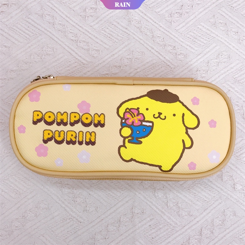 Bóp Viết Da PU Họa Tiết Mèo Hello Kitty Dễ Thương Dung Tích Lớn Tiện Dụng Cho Học Sinh