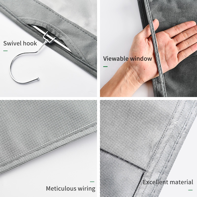 Túi Treo 6 Ngăn Đựng Túi Xách Trong Suốt Chống Bụi Tiện Dụng