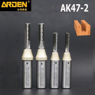 MŨI PHAY ROUTER CNC ARDEN AK47-2 LOẠI 3 ME (3 LƯỠI CẮT) THẲNG, CÓ RÃNH THOÁT NHIỆT