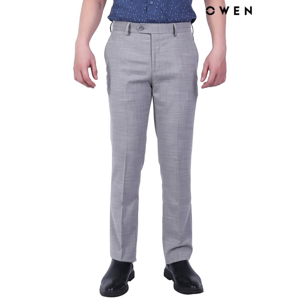 Quần tây nam Owen Slimfit màu xám - QS20519