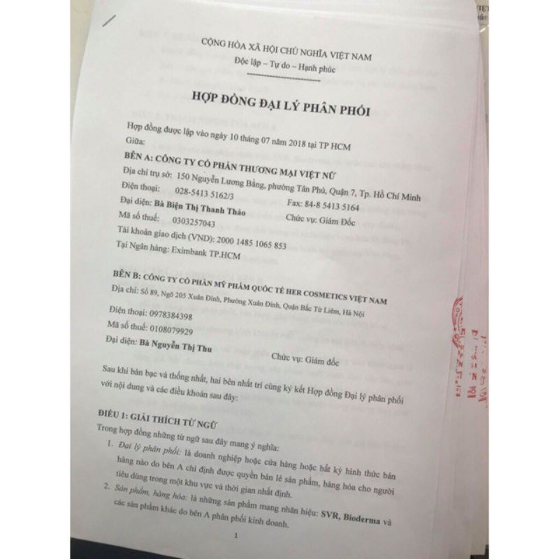 Kem chống nắng Bioderma Photoderm NUDE Touch