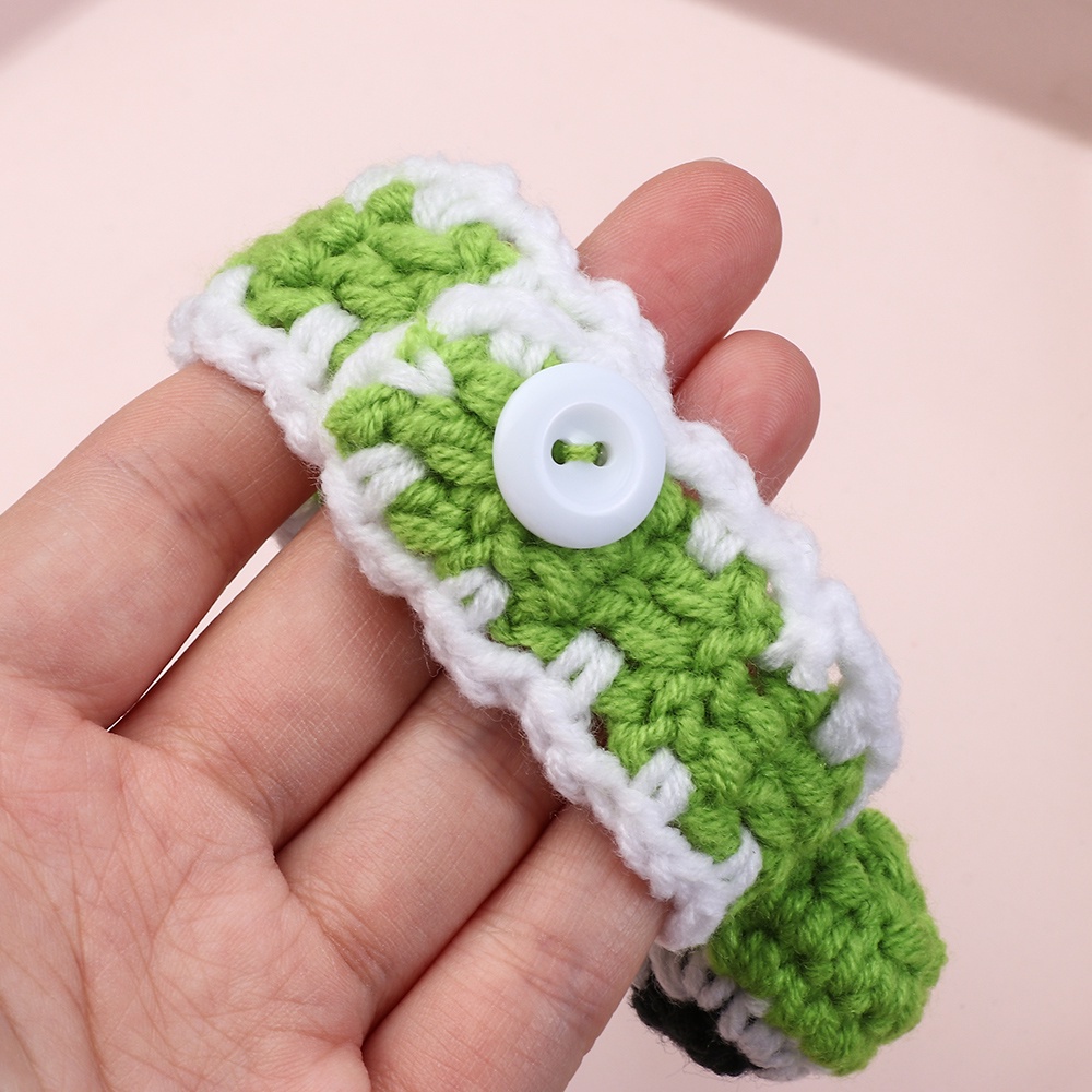 Vòng Đeo Tay Đan Len Hình Động Vật Dễ Thương Dành Cho Trẻ Em