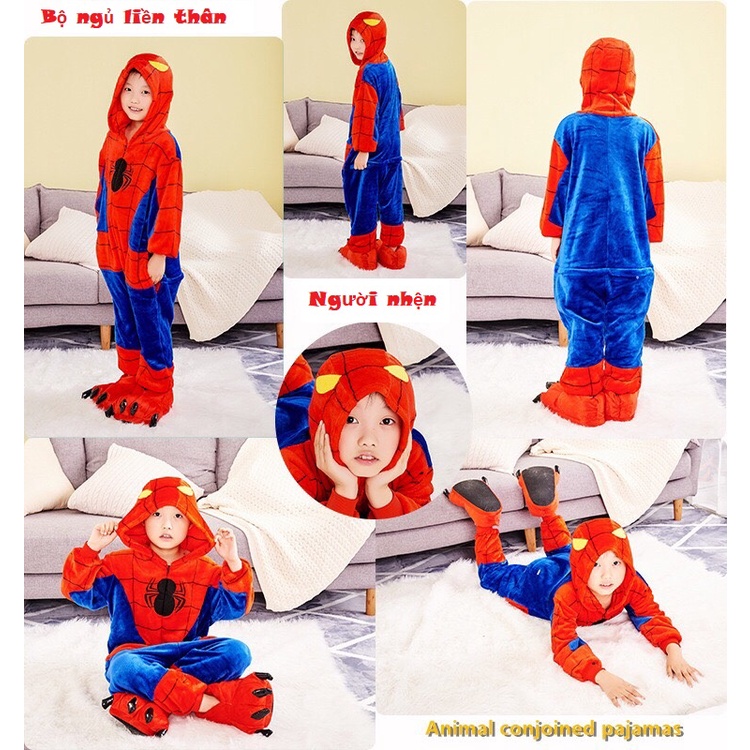 Bộ ngủ hình siêu nhân nhện cho bé