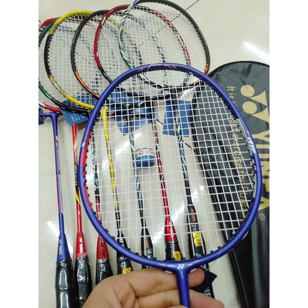 Vợt cầu lông yonex khung carbon cao cấp(tặng túi quấn cán +đan lưới sẵn )