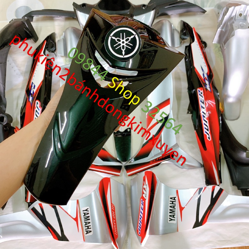 Fuil bộ dàn áo xe jupiter -phù hợp lắp xe JUPITER MX - JUPITER Gravita -nhựa nguyên sinh ABS LOẠI ĐẸP