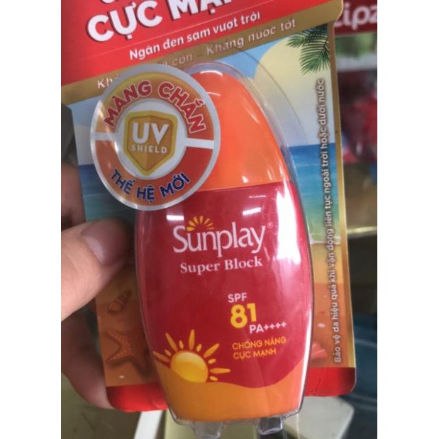 Sữa chống nắng cực mạnh Sunplay Super Block SPF81 PA+ ( 30g)