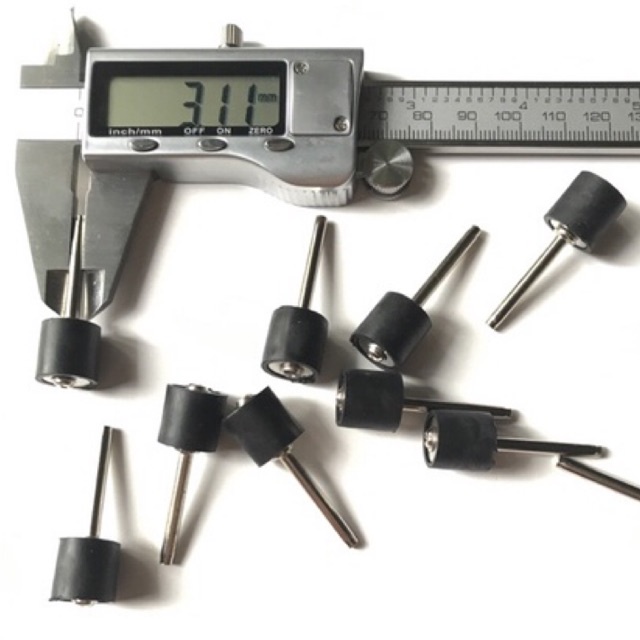 Trục su gắn nhám đầu 12.7mm cán 3.17mm