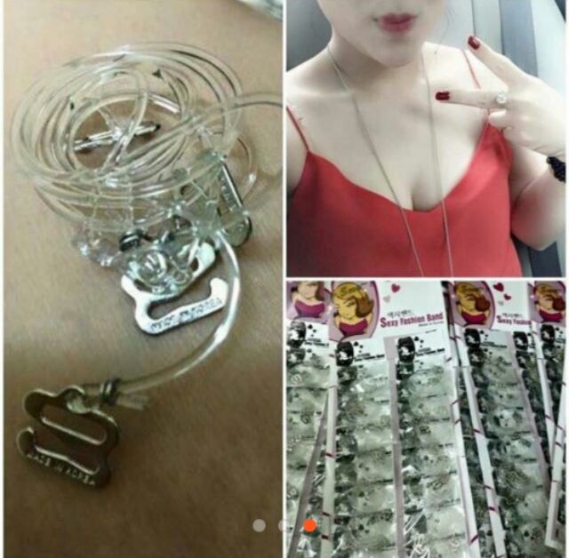 Dây Áo Quai Trong Sợi Bún Hàn Quốc