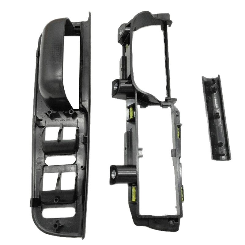 3 cái Màu đen cho Bora Golf 4 Tay nắm cửa bên trong Nâng công tắc Giá đỡ Nắp đế 1J1 8671793B1 867 171 E 3B0867175