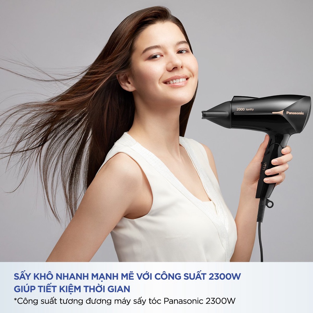 Máy sấy tóc Panasonic EH-NE66 - Công nghệ ionity bảo vệ và chăm sóc tóc bóng mượt