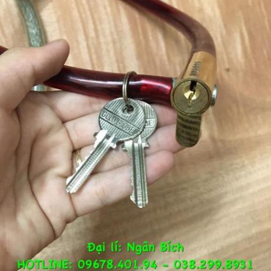 Khóa dây đồng cáp chống trộm nhà cửa xe đạp xe máy.