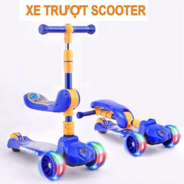 Xe trượt Scooter cho bé, Xe scooter cho bé, trẻ em cao cấp tongkhodochoi.12