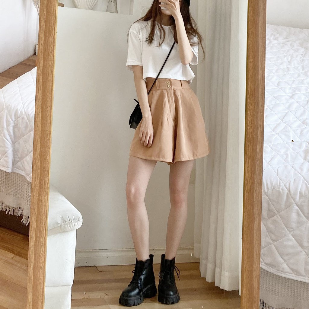 Quần short ống rộng ulzzang