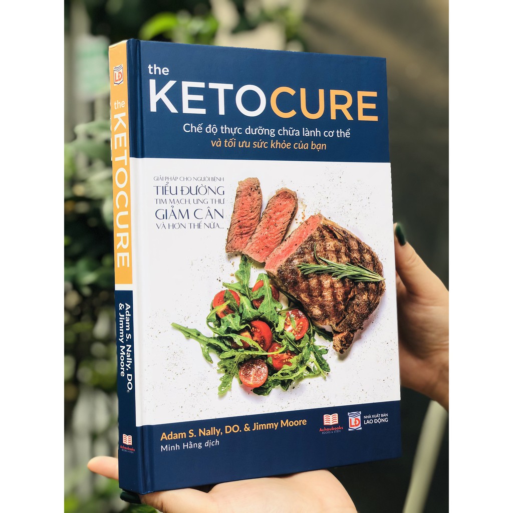 Sách The Keto Cure - Thực dưỡng đúng cách để có một cơ thể khỏe và đẹp