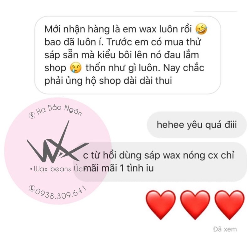 Sáp wax Úc cao cấp kèm que và giấy hdsd | BigBuy360 - bigbuy360.vn