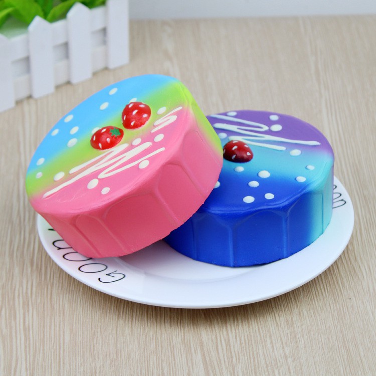 Squishy Bánh Mousse galaxy (12x9x5cm) / Hello Baby mã SPLR211