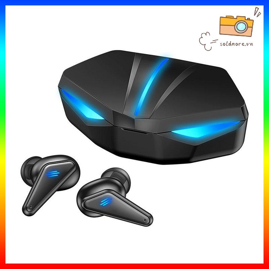 Tai Nghe Chơi Game Không Dây 5.0 Tích Hợp Pin 440 Mah