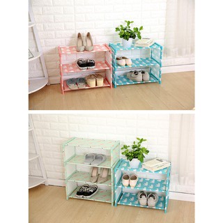 Kệ vải để giày dép 3, 4 tầng thông minh