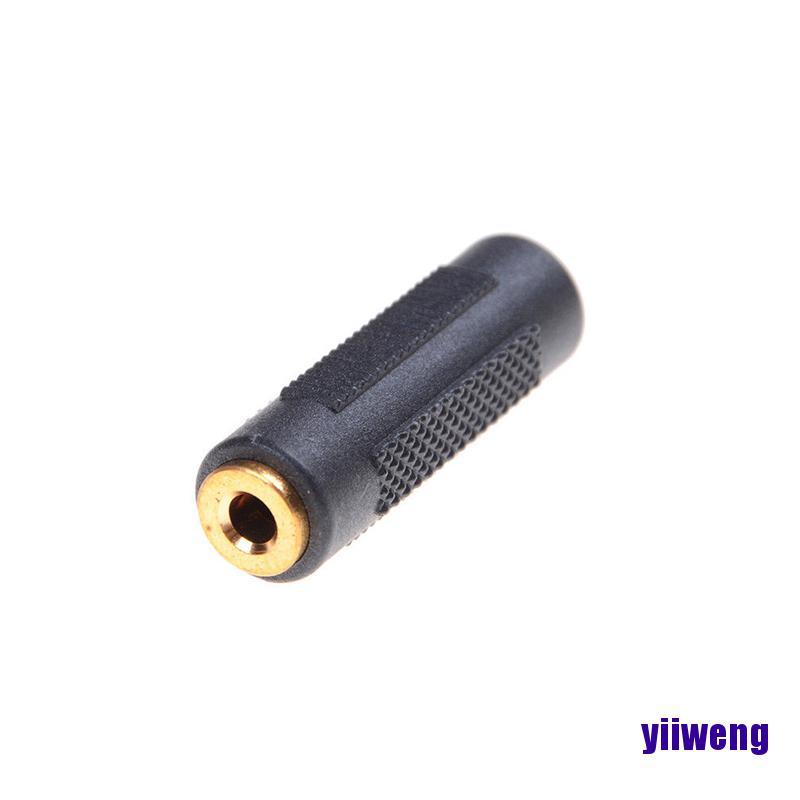 Đầu Chuyển Đổi Âm Thanh Từ Giắc Cắm 3.5mm Aux Sang Lỗ Cắm 1 / 8 "F / F