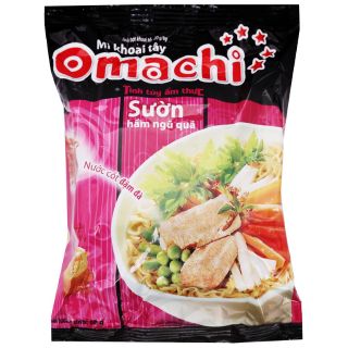 5 gói Mì Omachi sườn hầm ngũ quả
