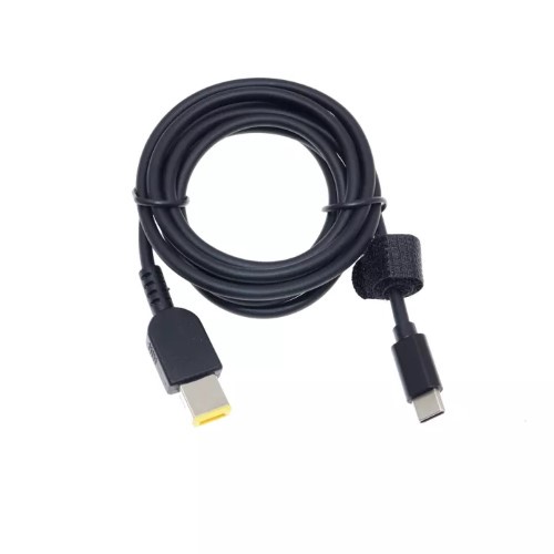 Dây cáp sạc PD 100W USB Type C sang DC Vuông chuyên dụng cho laptop Lenovo