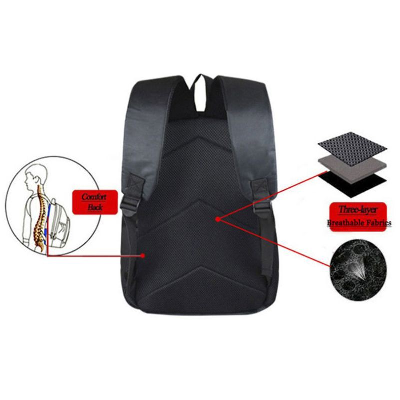 [Hàng Có Sẵn] Balo Học Sinh In Hình Undertale Sans Papyrus 3D