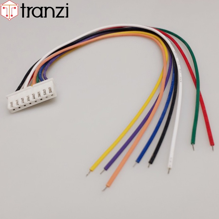 Dây cắm header 2.54mm XH2.54 8P 22AWG 20cm 1 đầu bấm - túi 1 cái