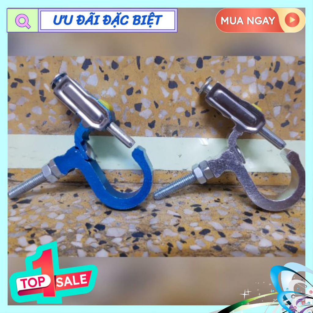 Móc khóa sơn màu, treo đồ, ràng đồ xe máy