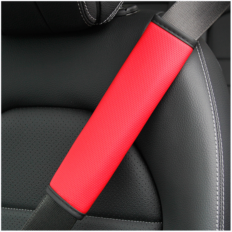 Đệm Da Bọc Dây Đai An Toàn Thông Dụng Cho PROTON X70 Perodua MYVI Toyota Honda Nissan Mazda
