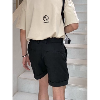 Quần short kaki đen