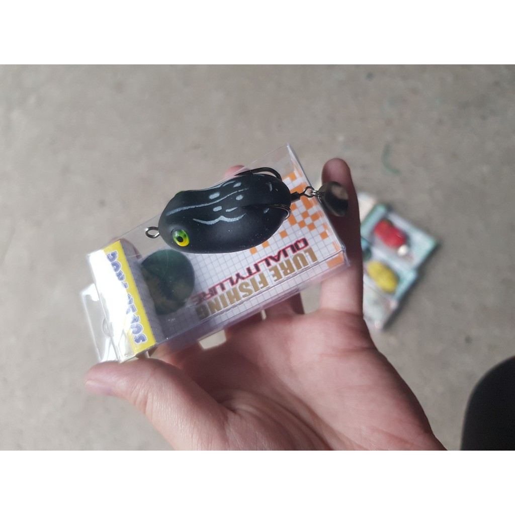 Nhái Hơi Giá Rẻ Super Frog Chuyên Đồ Câu Lure 🔰 Mồi Giả Siêu Nhậy 🔰 Nhái Hơi Câu Cá Lóc_ Lure _18