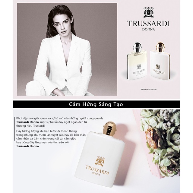 Nước hoa nữ Trussardi Dona EDP sp. 100ml TRIF82002N