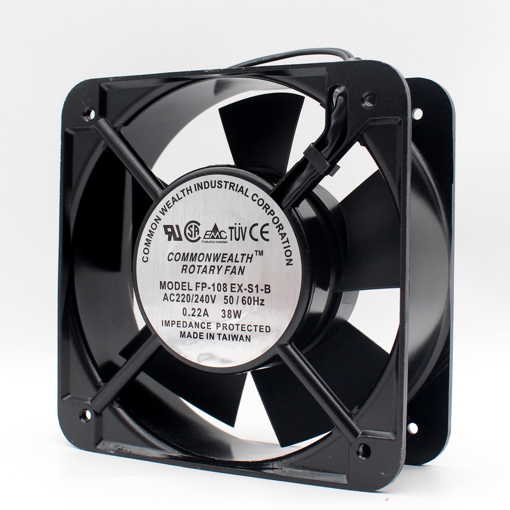 Quạt Tản Nhiệt 220V 150x150x51MM FP-108EX-S1-B, quạt thông gió, tản nhiệt tốt, hút mùi