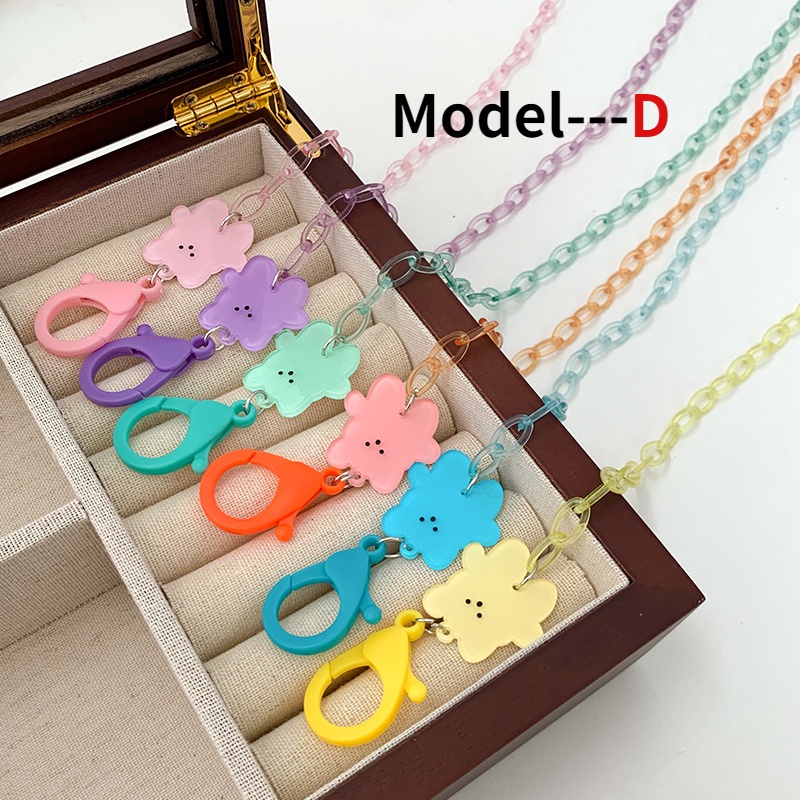 Dây Đeo Khẩu Trang Hình Mặt Cười Hoạt Hình Phong Cách Hàn Quốc Dành Cho Trẻ Em 2022