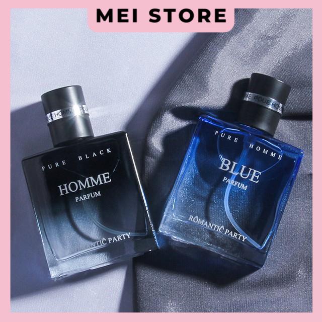 Set 2 chai nước hoa nam Pure Homme và Pure Black 30ml lưu hương lâu, hàng chính hãng cao cấp