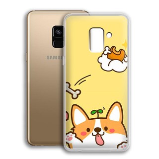 [FREESHIP ĐƠN 50K] Ốp lưng Samsung Galaxy A8 2018 Plus - 01032 0260 CUTE09 - Silicon Dẻo