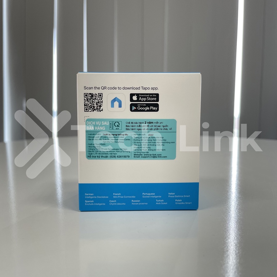 Ổ Cắm Thông Minh TP-Link Tapo P100 Nhỏ Gọn An Toàn