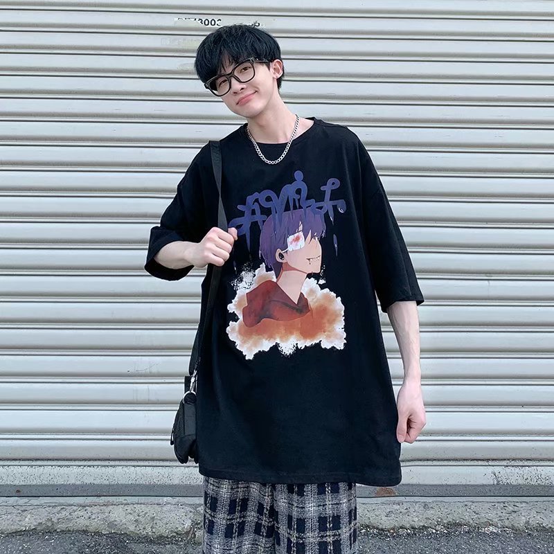 Áo thun tay ngắn 3 màu tùy chọn phong cách Hàn Quốc cho nam